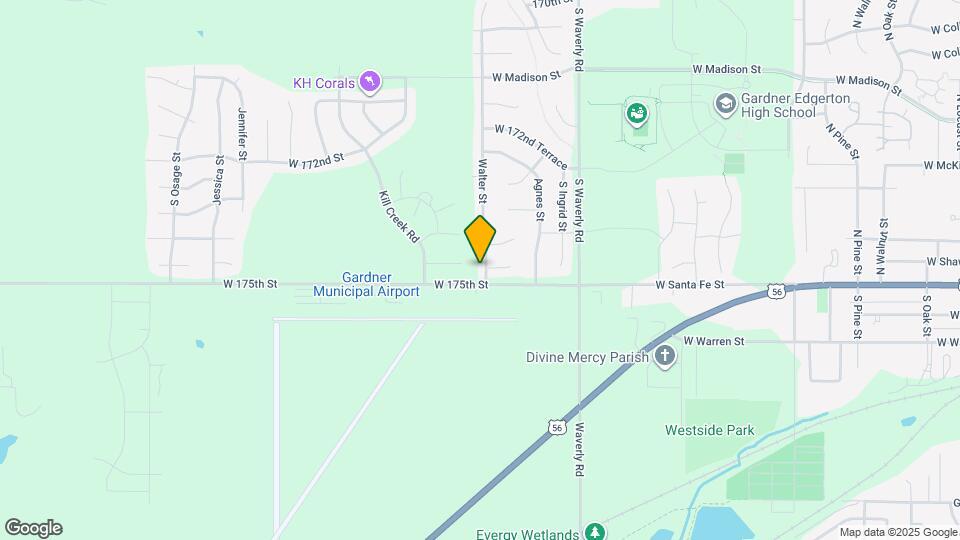 17470 S Walter St Mapa y Detalles de la Ubicación