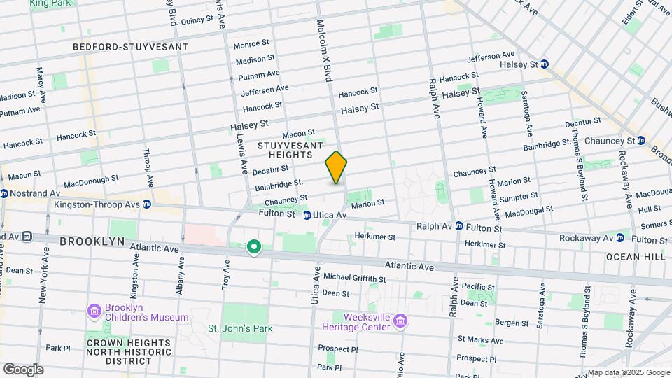 153 Chauncey St Mapa y Detalles de la Ubicación