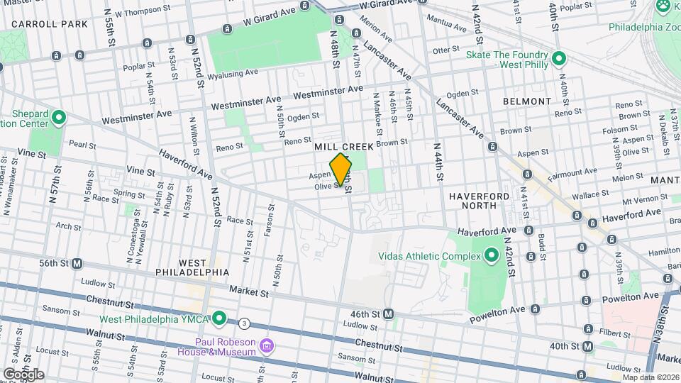 4815 Fairmount Ave Map and Location Details