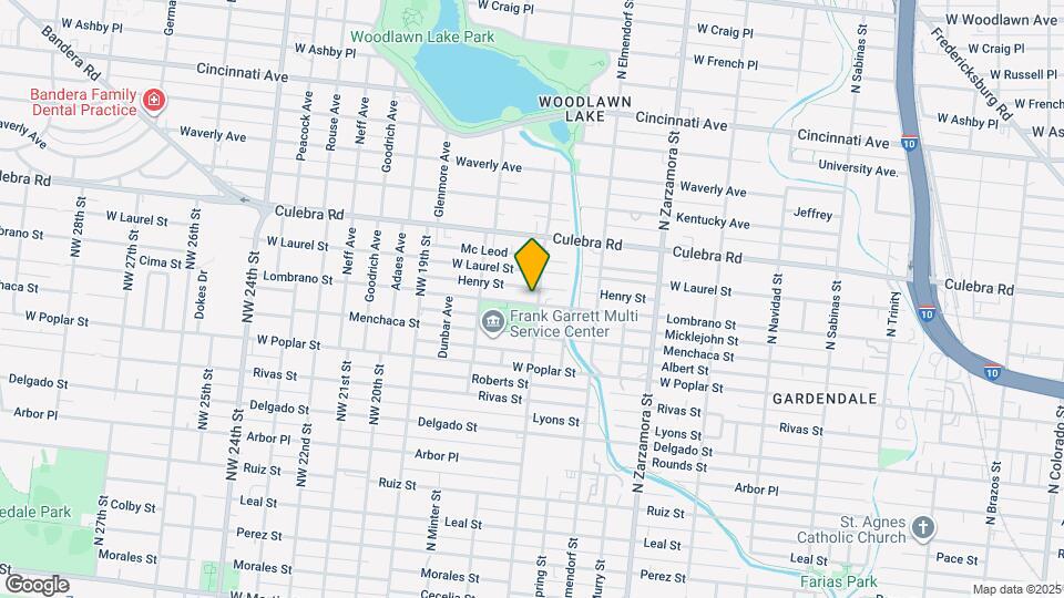 1303 Lombrano St Map and Location Details