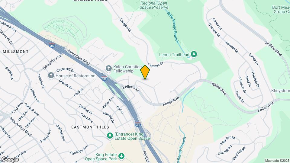 8061 Greenridge Dr Map and Location Details