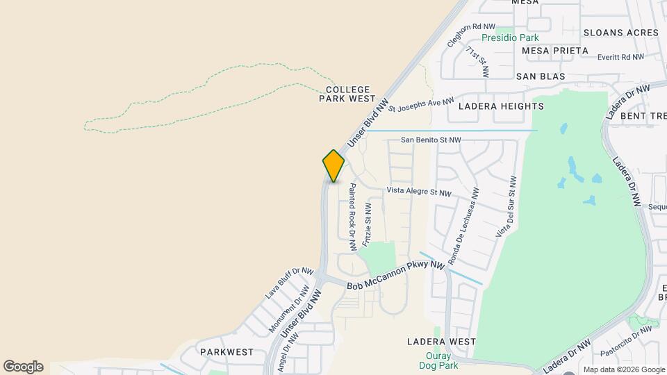 3419 Running Bird Pl NW Map and Location Details