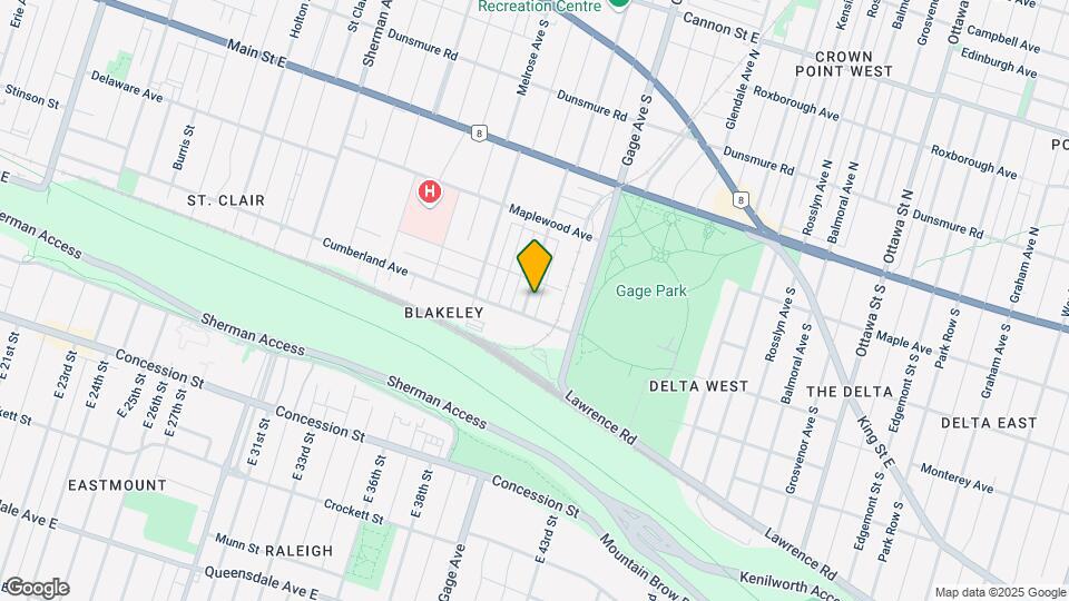 233 Balsam Ave S Map and Location Details