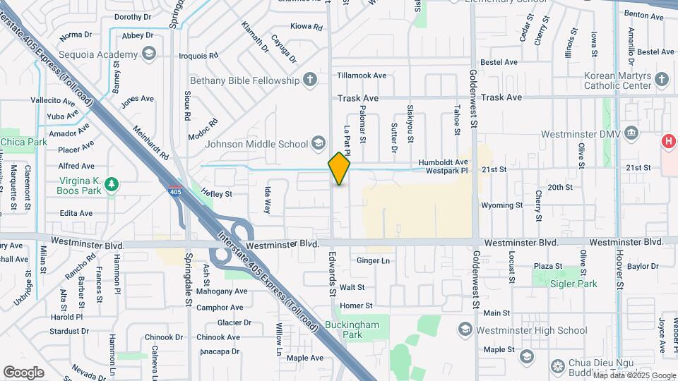 13816 Edwards St Map and Location Details