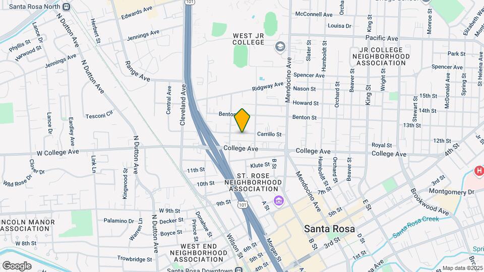 326-328 Carrillo St Map and Location Details