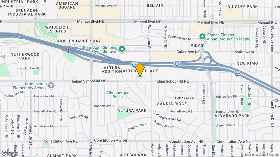 4260 Altura Mesa Ln NE Map and Location Details