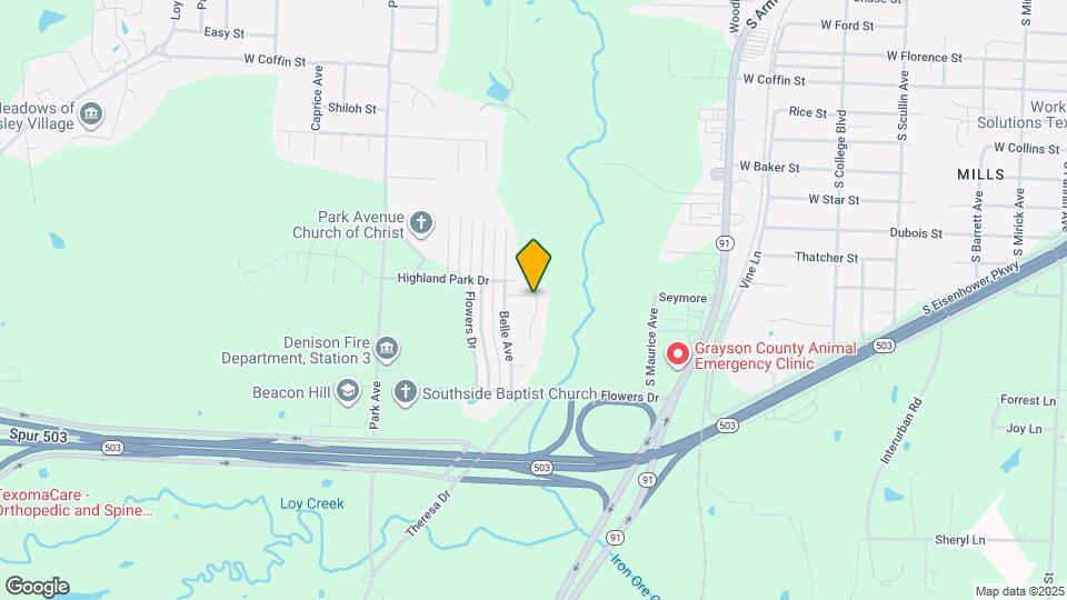 1808 Woodland Park Dr Map and Location Details