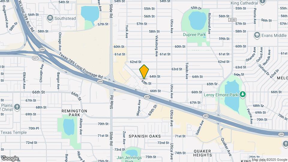 6411 York Dr Map and Location Details