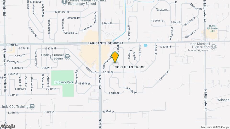 9124 Breen Ct Mapa y Detalles de la Ubicación