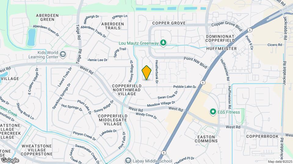 15631 Barber Grove Ln Map and Location Details