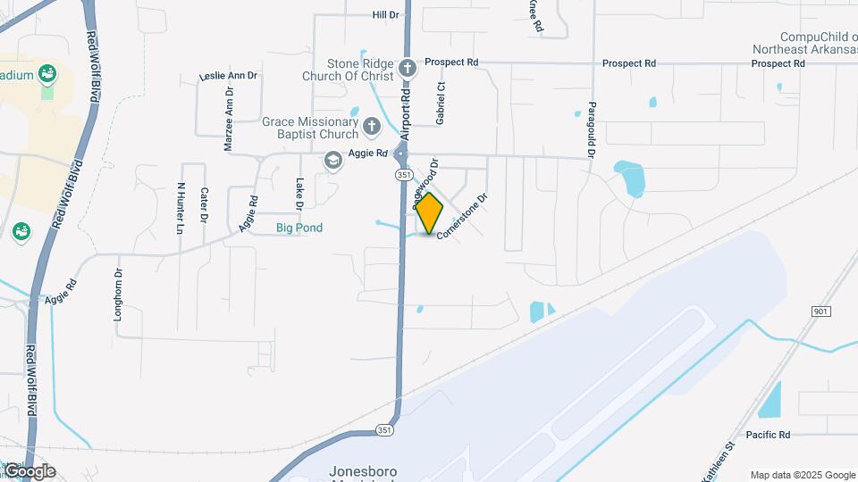 4007 Cornerstone Dr Map and Location Details