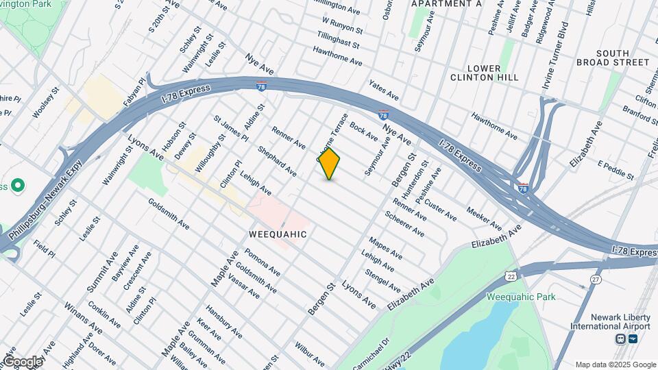 176 Scheerer Ave, Unit 3 Map and Location Details