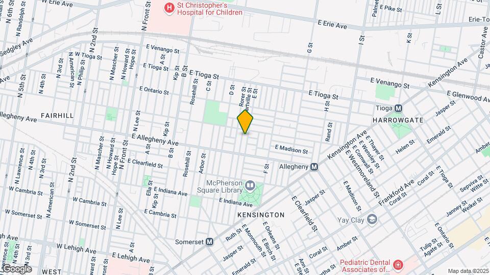 3244 E St Map and Location Details