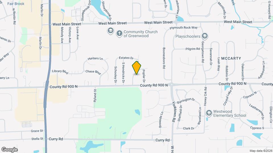 507 Green Valley Dr Mapa y Detalles de la Ubicación