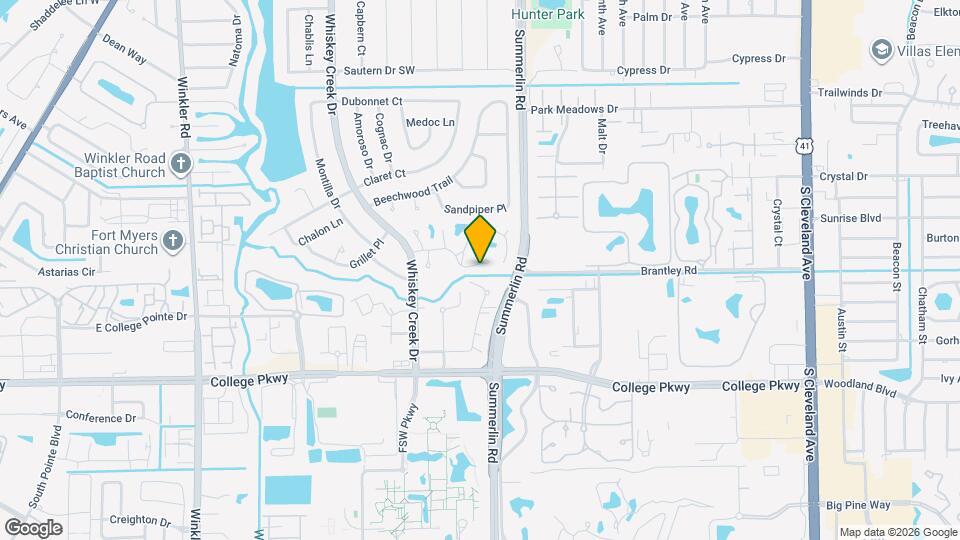 5873 Wyldewood Lakes Ct Map and Location Details