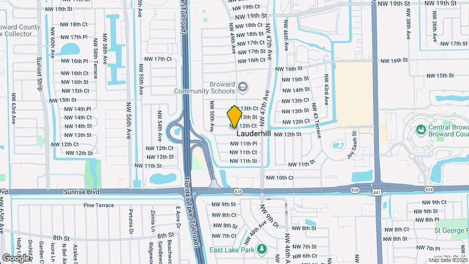 4901 NW 12th St Mapa y Detalles de la Ubicación