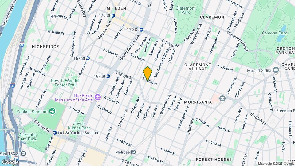 1220 College Ave Mapa y Detalles de la Ubicación