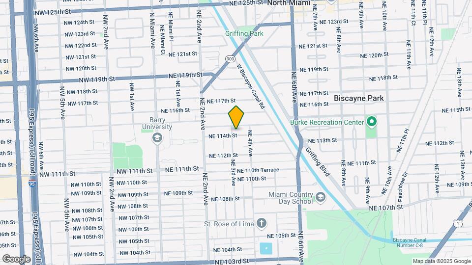 315 NE 114th St-Unit -0 Map and Location Details