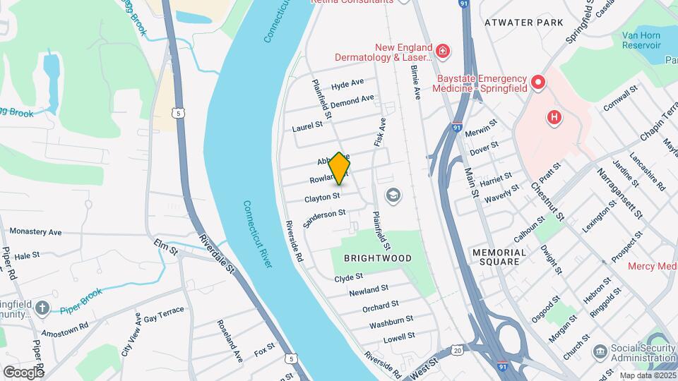 30 Clayton St, Unit Unit F Mapa y Detalles de la Ubicación