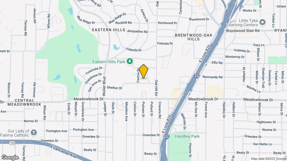 6013 Shelton St Map and Location Details