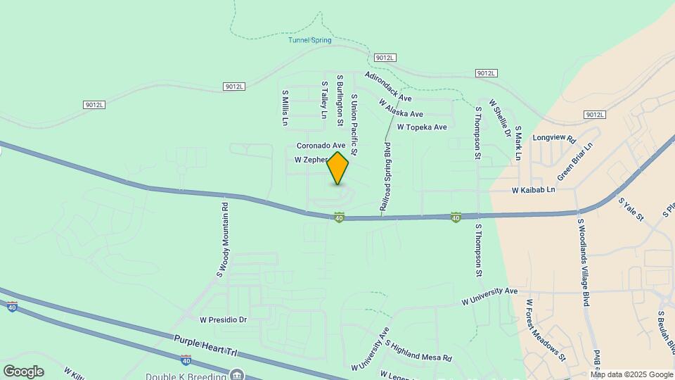 2488 W Gunnison Ct Map and Location Details