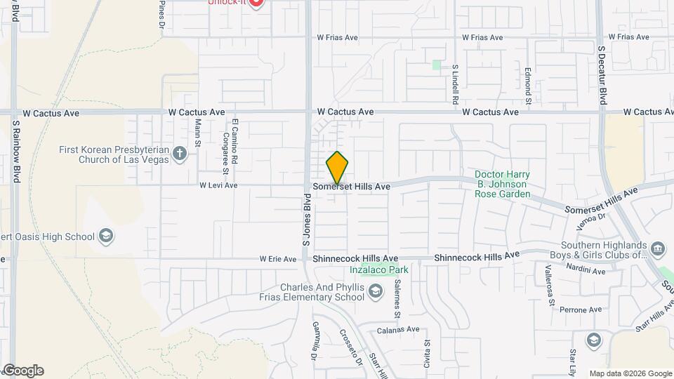 5978 Genovese Ave Map and Location Details