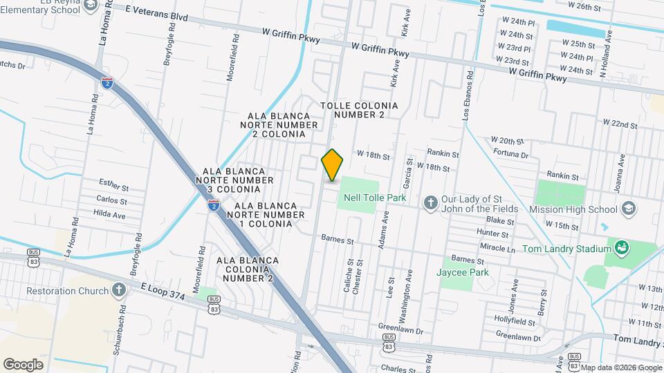 1604 Inspiration Rd Map and Location Details