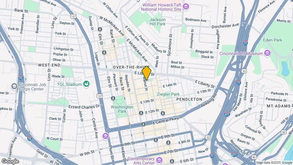 1414-1416 Walnut St Map and Location Details