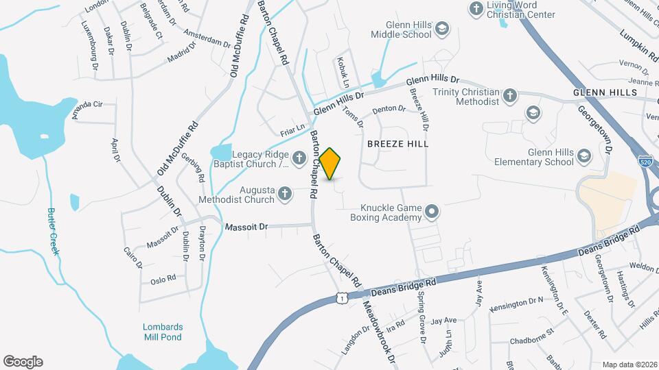 2708 Blossom Dr Map and Location Details