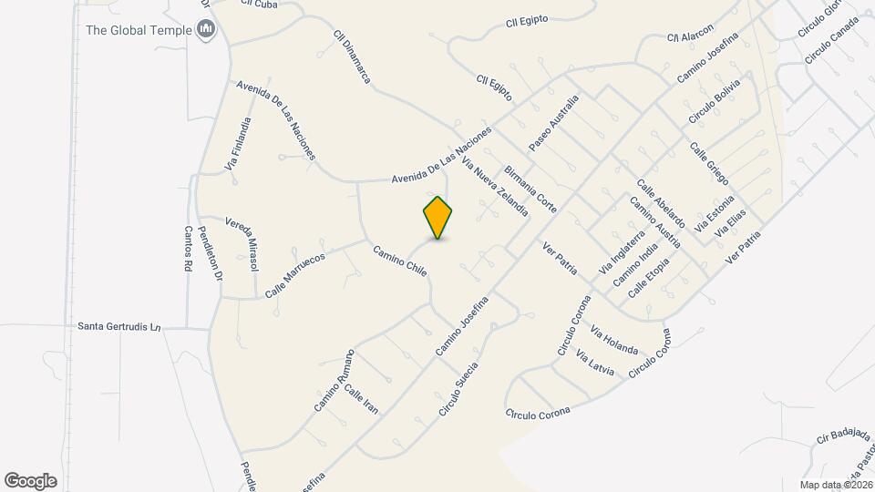 1829 Camino Lebanon Map and Location Details