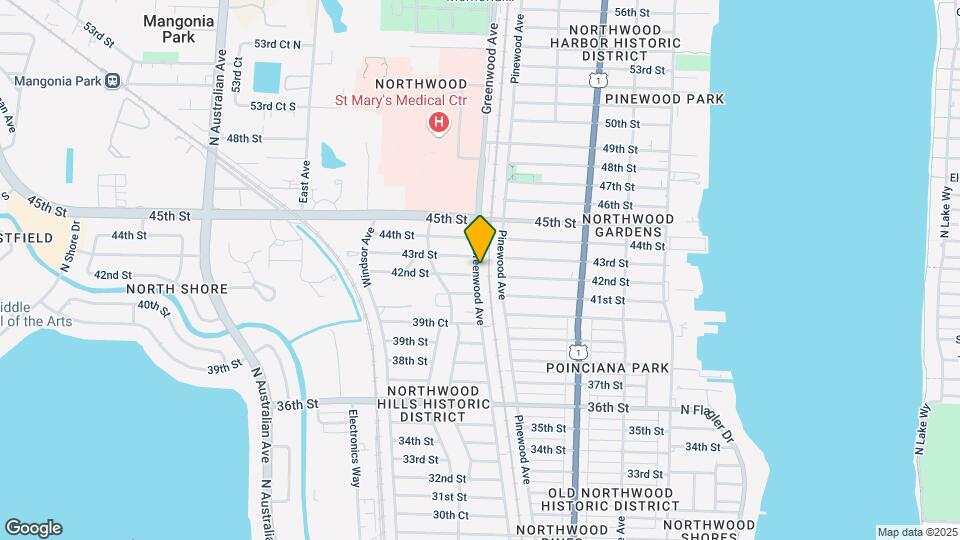 4304 Greenwood Ave Map and Location Details
