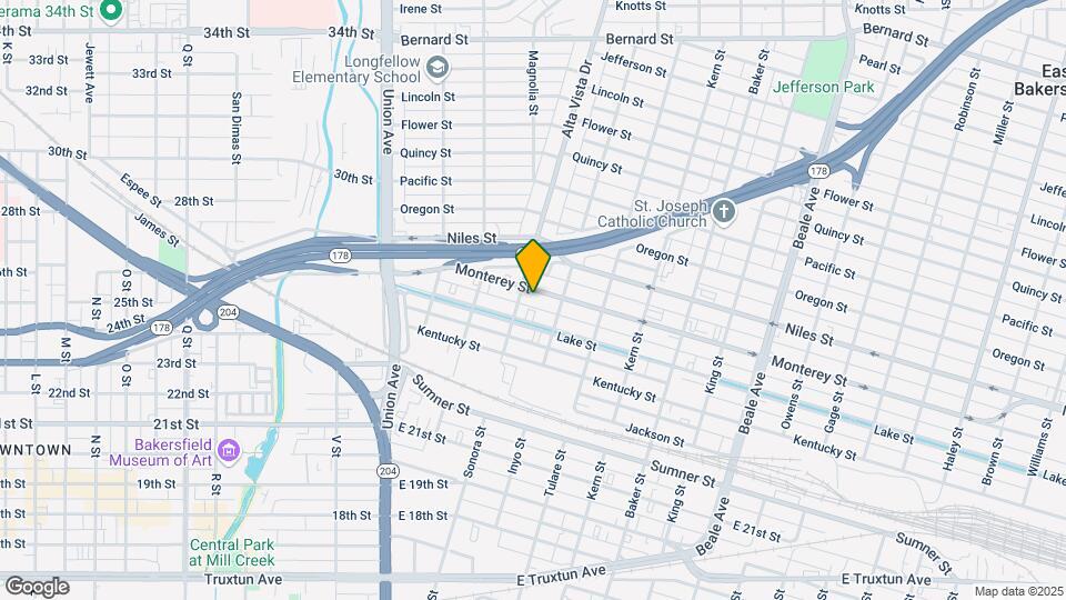 309 Monterey St Map and Location Details