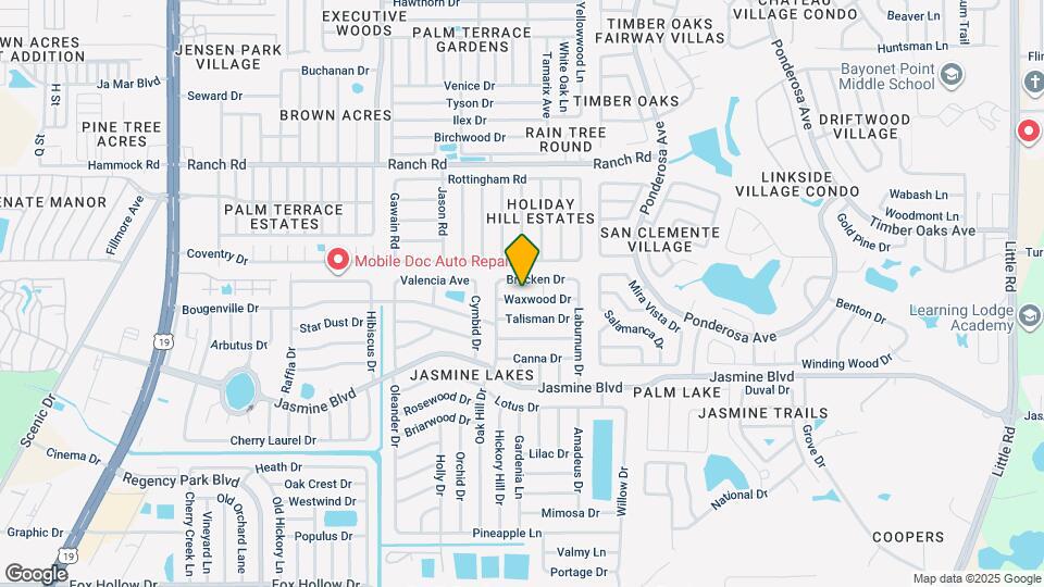 7815 Waxwood Dr Map and Location Details