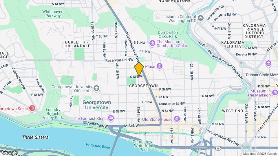 3256 Q St NW Map and Location Details