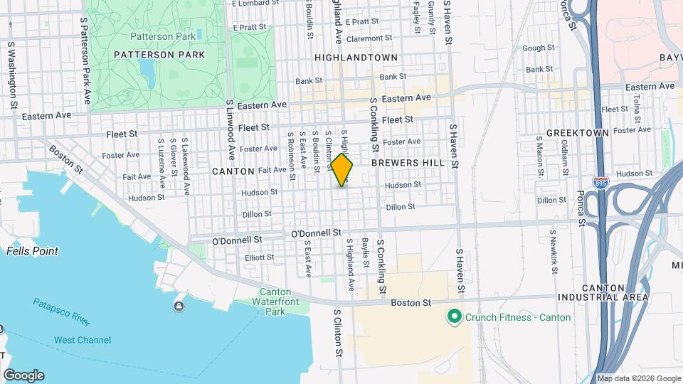 3313 Hudson St Map and Location Details