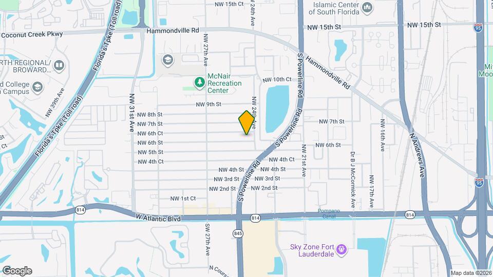 2419 NW 6th St Map and Location Details
