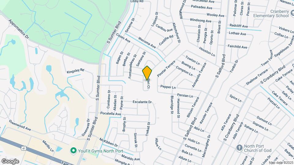 4075 Abbotsford St Map and Location Details