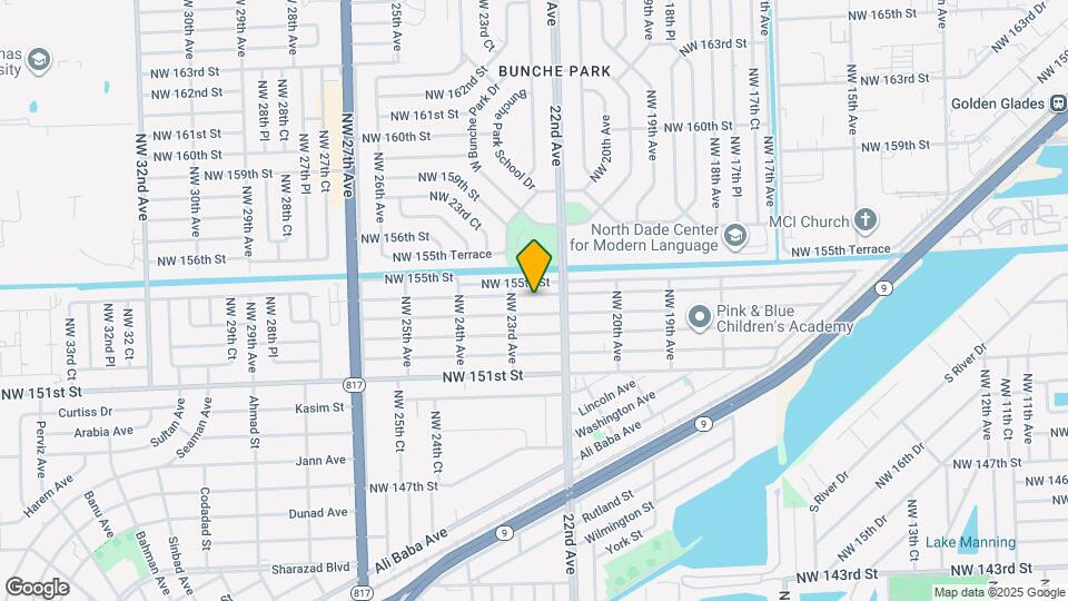 2250 NW 154th St Map and Location Details