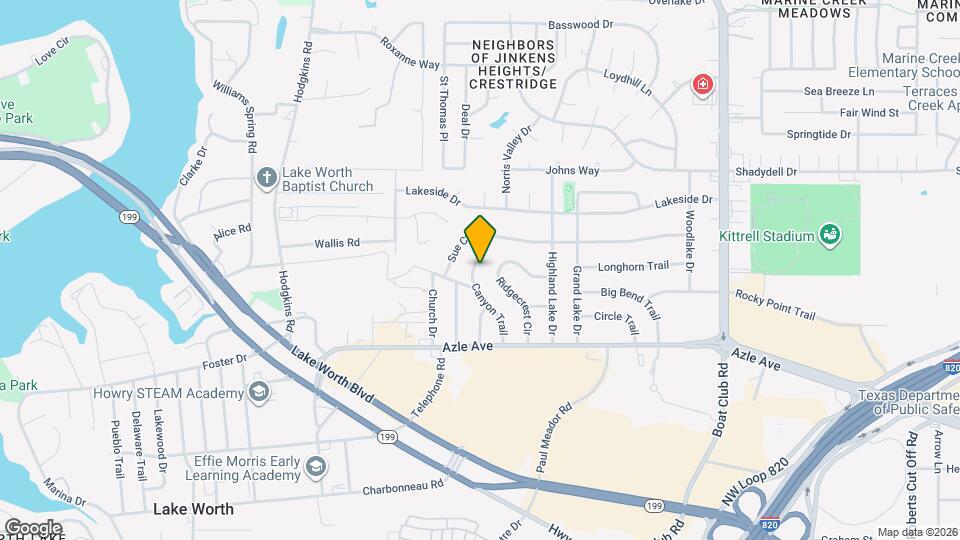 4224 Canyon Trail Map and Location Details