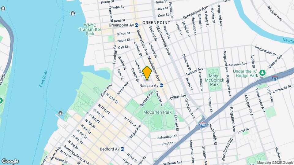 88 Guernsey St Mapa y Detalles de la Ubicación