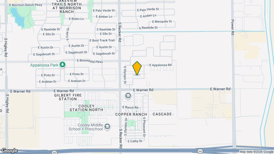 4118 E Brisa Dr Map and Location Details