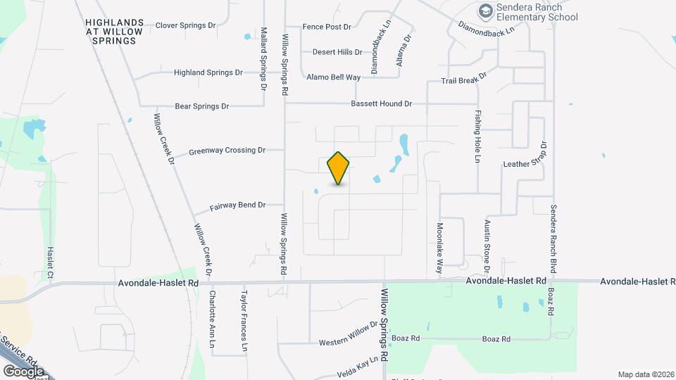 1612 Escondido Dr Map and Location Details