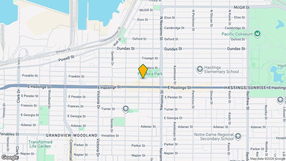 2228 Franklin St Map and Location Details