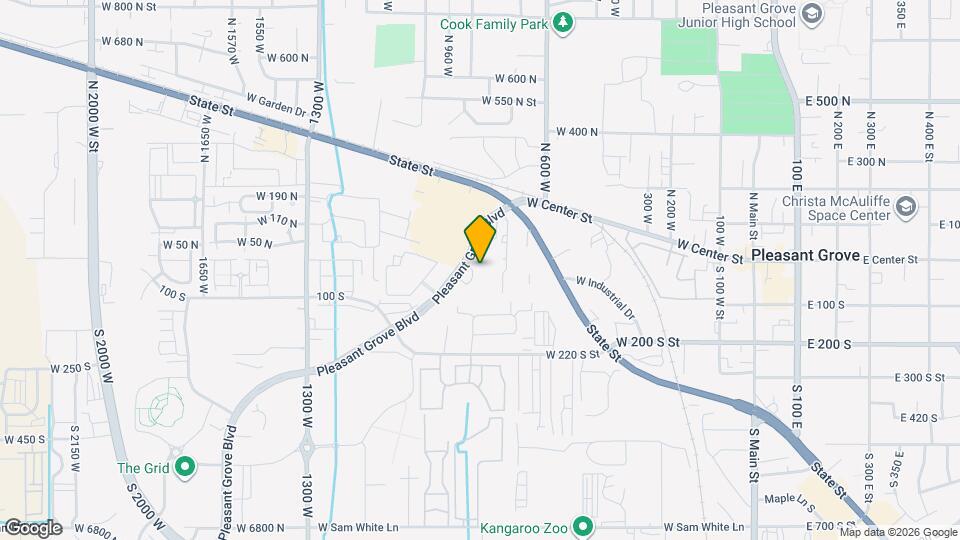 155 S Pleasant Grove Blvd Map and Location Details