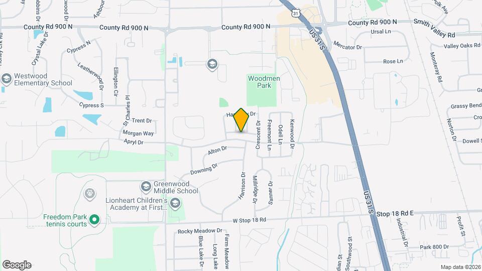473 Overland Dr Mapa y Detalles de la Ubicación