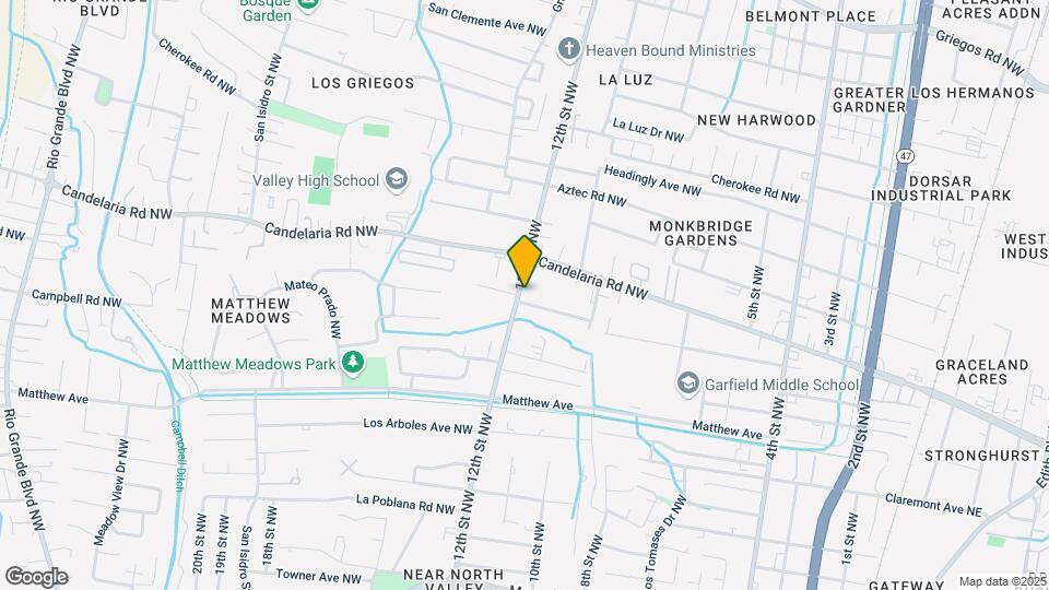 3620 12th St NW Map and Location Details
