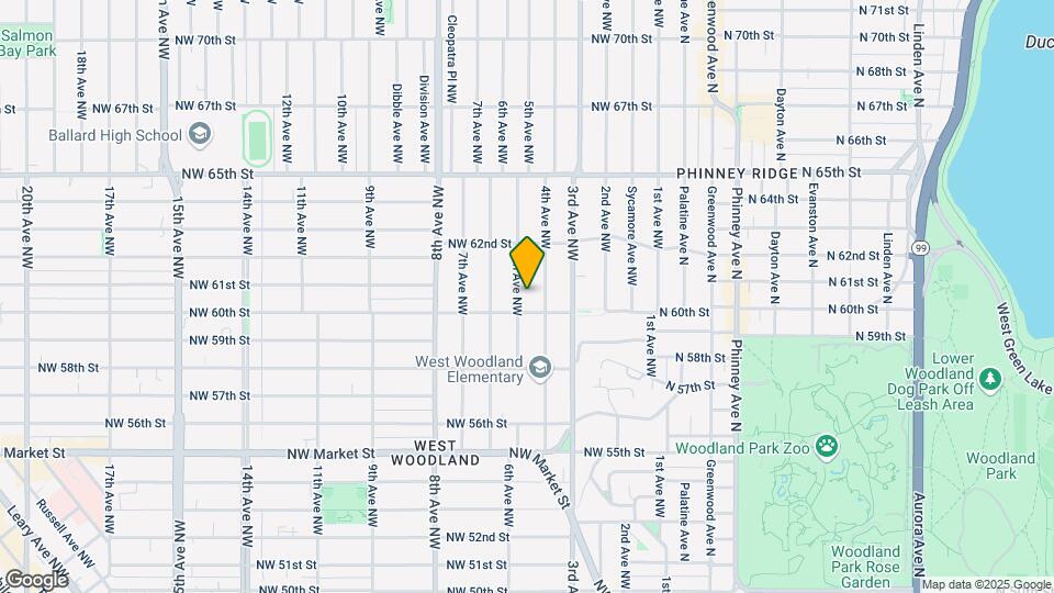 6010 5th Ave NW Map and Location Details