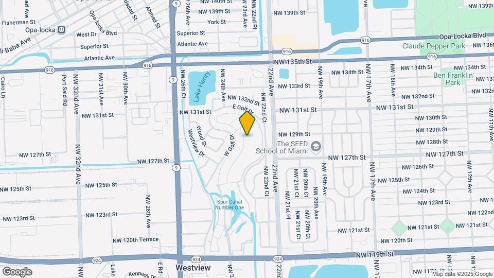 12851 NW 23rd Pl Map and Location Details