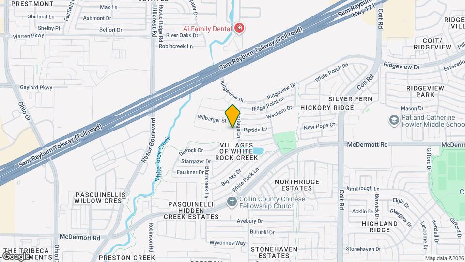 9008 Guadalupe St Map and Location Details