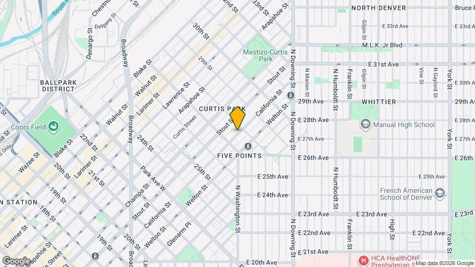 California Park East Apt Map and Location Details